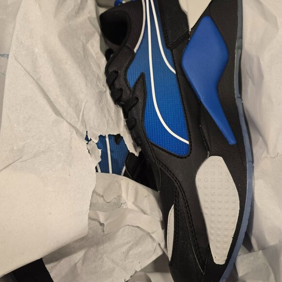 Puma x PlayStation RS-X Black Team Royal Men Unisex Black Team MENS SIZE 10 NEW - Picture 9 of 10